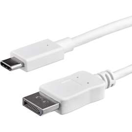 StarTech.com 3ft/1m USB C to DisplayPort 1.2 Cable 4K 60Hz