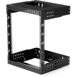 StarTech.com 12U 19" Wall Mount Network Rack - Adjustable Depth 12-20" Open Frame for Server Room /AV/Data/Computer Equipment w/Cage Nuts