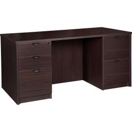 Lorell Prominence 2.0 Espresso Laminate Desking