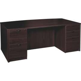 Lorell Prominence 2.0 Espresso Laminate Desking