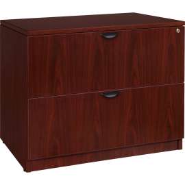 Lorell Prominence 2.0 Mahogany Laminate Desking
