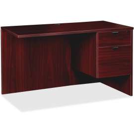 Lorell Prominence 2.0 Mahogany Laminate Desking