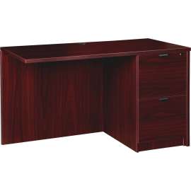 Lorell Prominence 2.0 Mahogany Laminate Desking