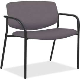 Lorell Bariatric Guest Chairs with Vinyl Seat & Back, 1 Each