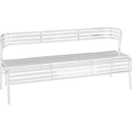 Safco CoGo Indoor/Outdoor Steel Bench w/Back
