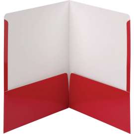 Smead High-Gloss Two-Pocket Folders