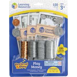 Learning Res. Pretend & Play Set Play Money