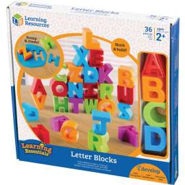 Learning Res. Ages 2+ Letter Blocks