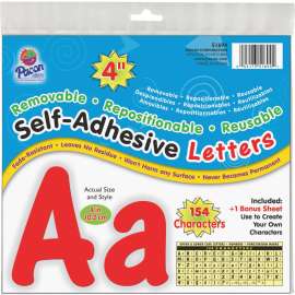 Pacon 154 Character Self-adhesive Letter Set