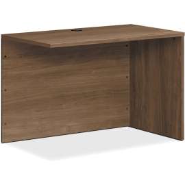 HON Metro Classic Series Workstation Return, Right, 42w x 24d x 29.5h, Mocha/Black