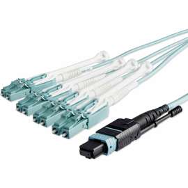 StarTech.com 10m 30 ft MPO / MTP to LC Breakout Cable