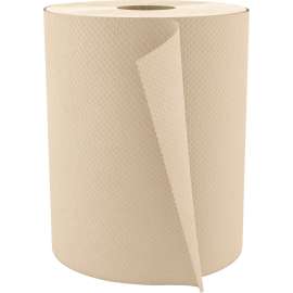 Select Roll Paper Towels, 1-Ply, 7.875" x 600 ft, Natural, 12/Carton