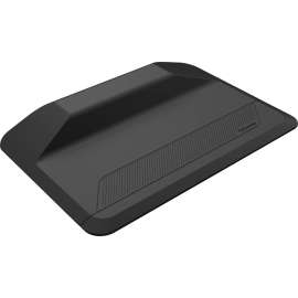 ActiveFusion Anti-Fatigue Mat, Rectangular; Beveled Edges, 36" x 24", Black