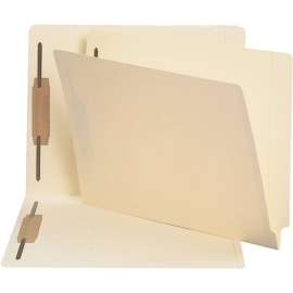 Bus. Source 14 pt. Manila End Tab Fastener Folders