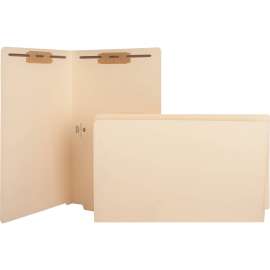 Bus. Source 11 pt. Manila Fastener Folders