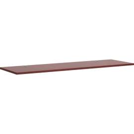 HON Mod Support Pedestal, Left or Right, 2 Legal/Letter-Size File Drawers, Traditional Mahogany, 15" x 20" x 28"