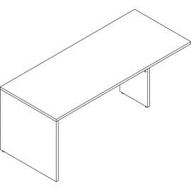Lorell Prominence 2.0 Mahogany Laminate Desking