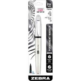 PM-701 Permanent Marker, Medium Bullet Tip, Black