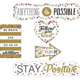 Teacher Created Res. Confetti Positive Accents