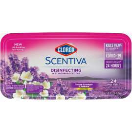 Clorox Scentive Disinfecting Wet Mopping Cloths