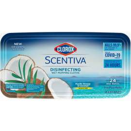 Clorox Scentive Disinfecting Wet Mopping Cloths