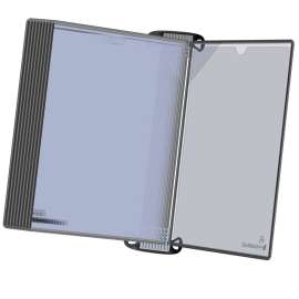 Tarifold Pro Wall Unit - 10 Black Pockets