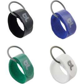 Bluelounge Large Cable Ties with Hook and Loop Closure