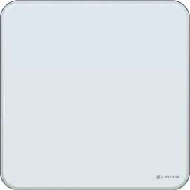 U Brands Square Magnetic Glass Dry Erase Board