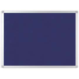 Bi-silque Ayda Fabric 24"W Bulletin Board