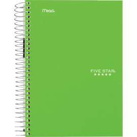 Mead Five Star Wirebound Subject Notebook