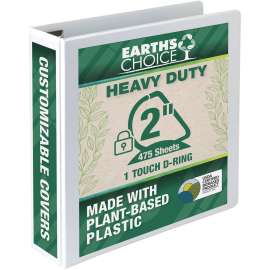 Samsill Earth's Choice One Touch Biobased USDA Certified 2" View Binder