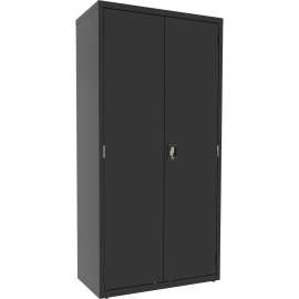 Lorell 4-shelf Steel Janitorial Cabinet