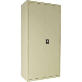 Lorell 4-shelf Steel Janitorial Cabinet