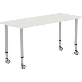 Lorell Height-adjustable 60" Rectangular Table