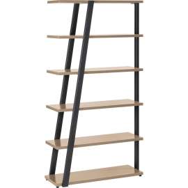 Safco Mirella 5-Shelf Sand Dune Bookshelf
