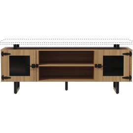 Safco Mirella Glass Doors Wall Cabinet Base