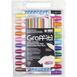 Marvy Graffiti Fabric Markers