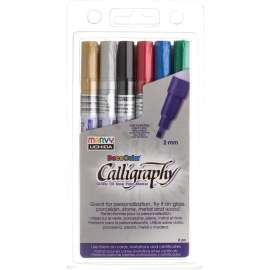 Marvy DecoColor Calligraphy Paint Markers