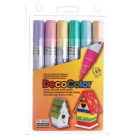 Marvy DecoColor Glossy Oil Base Paint Markers