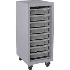 Lorell Pull-out Bins Mobile Storage Tower
