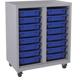 Lorell Pull-out Bins Mobile Storage Tower