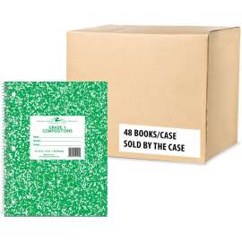 Roaring Spring Ruled Marble Spiral Composition Book