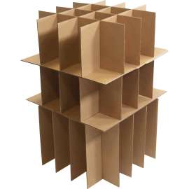 International Paper Dish Pack Box Partition Set