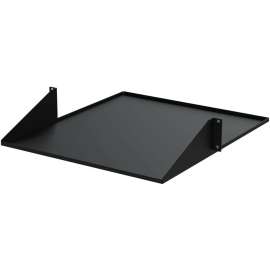 StarTech.com 2U 19" 2-Post Network Rack Cabinet Shelf 20in Deep Center Mount Cantilever Tray Rackmount for AV/Data Equipment 75lb Capacity