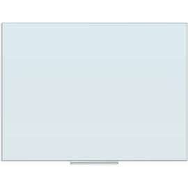 U Brands Floating Glass Dry Erase Board