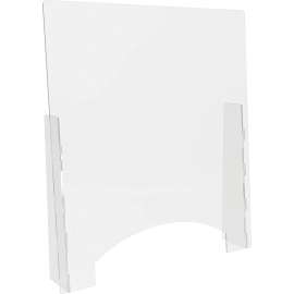 Deflecto Counter Safety Barrier