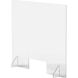 Lorell Social Distancing Barrier w/Cutout