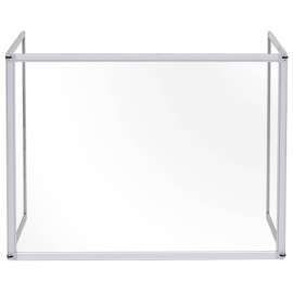 Bi-silque Desktop Divider Glass Barrier