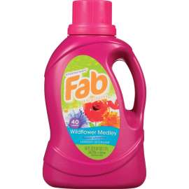 Scented Laundry Detergent, Wildflower Medley, 60 oz Bottle, 6/Carton