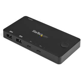 StarTech.com 2 Port USB C KVM Switch